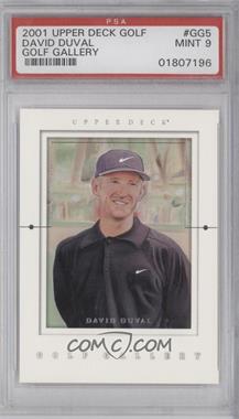 2001 Upper Deck - Golf Gallery #GG5 - David Duval [PSA 8 NM‑MT]
