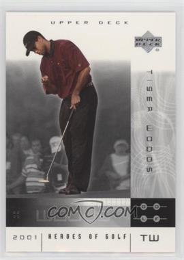2001 Upper Deck - National Convention Heroes of Golf #1 - Tiger Woods