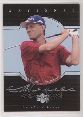 2001 Upper Deck - National Heroes #NH13 - Bernhard Langer