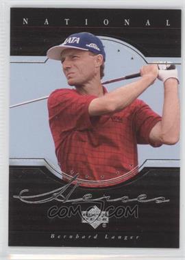 2001 Upper Deck - National Heroes #NH13 - Bernhard Langer