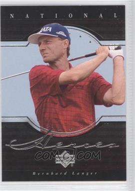 2001 Upper Deck - National Heroes #NH13 - Bernhard Langer