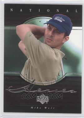 2001 Upper Deck - National Heroes #NH5 - Mike Weir