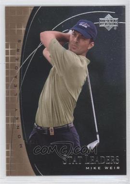 2001 Upper Deck - Stat Leaders #SL18 - Mike Weir