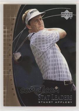 2001 Upper Deck - Stat Leaders #SL3 - Stuart Appleby