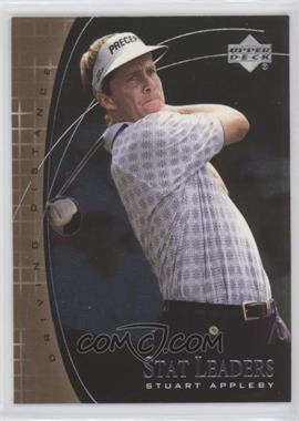 2001 Upper Deck - Stat Leaders #SL3 - Stuart Appleby