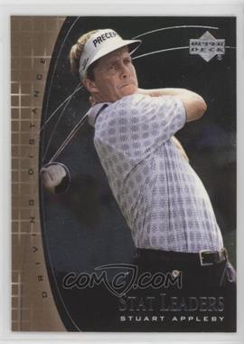 2001 Upper Deck - Stat Leaders #SL3 - Stuart Appleby