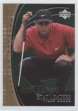 2001 Upper Deck - Stat Leaders #SL7 - Tiger Woods