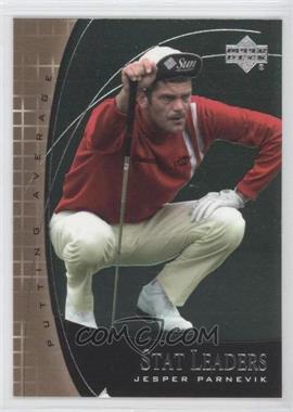 2001 Upper Deck - Stat Leaders #SL9 - Jesper Parnevik