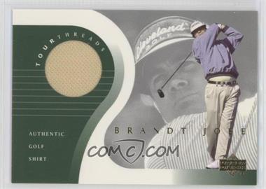 2001 Upper Deck - Tour Threads #TT-BJ - Brandt Jobe