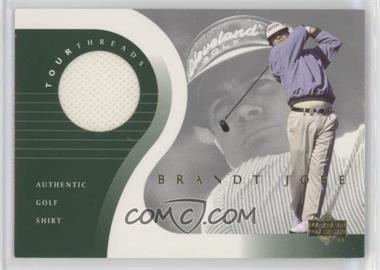 2001 Upper Deck - Tour Threads #TT-BJ - Brandt Jobe