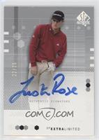 Authentic Rookie Signature - Justin Rose [EX to NM] #/25