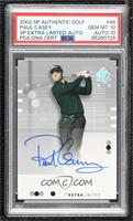 Authentic Rookie Signature - Paul Casey [PSA 10 GEM MT] #/25