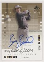 Authentic Rookie Signature - Briny Baird #/100