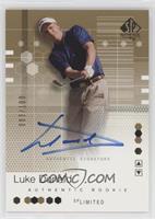 Authentic Rookie Signature - Luke Donald #/100