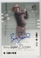 Authentic Rookie Signature - Briny Baird #/1,499