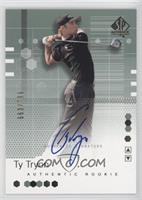 Authentic Rookie Signature - Ty Tryon #/799