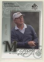 Majors & Masters - Jack Nicklaus #/3,499