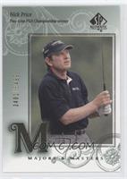 Majors & Masters - Nick Price #/3,499