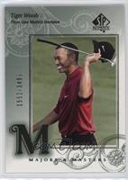 Majors & Masters - Tiger Woods #/3,499