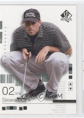 2002 SP Authentic - [Base] #39SPA - Stewart Cink