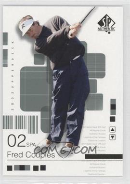2002 SP Authentic - [Base] #4SPA - Fred Couples