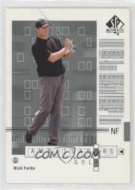 2002 SP Authentic - [Base] #72SPA - Ambassadors of Golf - Mike Weir