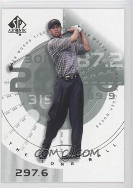 2002 SP Authentic - [Base] #76SPA - The Long Ball - Tiger Woods