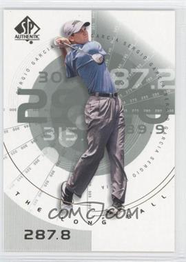 2002 SP Authentic - [Base] #80SPA - The Long Ball - Sergio Garcia