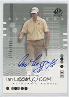 Authentic Rookie Signature - Ian Leggatt #/2,999