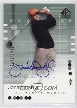 2002 SP Authentic - [Base] #94 - Authentic Rookie Signature - Jonathan Byrd /2999