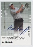 Authentic Rookie Signature - Nick Dougherty #/2,999