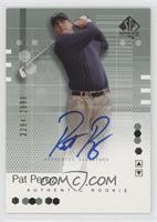 Authentic Rookie Signature - Pat Perez [EX to NM] #/2,999