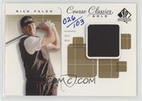 Nick Faldo #/103