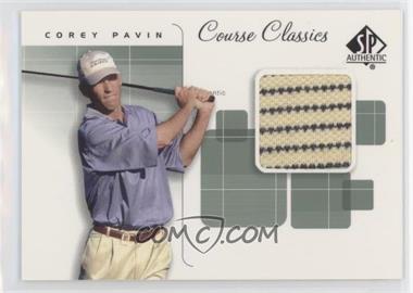 2002 SP Authentic - Course Classics Golf Shirts #CC-CP - Corey Pavin
