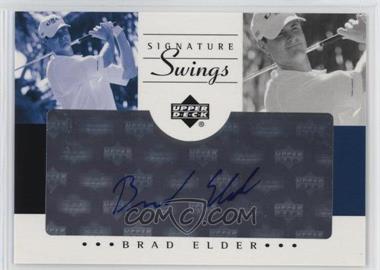 2002 SP Game Used Edition - Signature Swings #SS-BE - Brad Elder