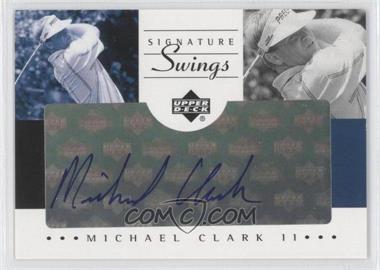 2002 SP Game Used Edition - Signature Swings #SS-CL - Michael Clark II