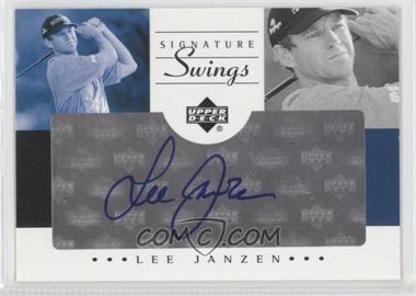 2002 SP Game Used Edition - Signature Swings #SS-LJ - Lee Janzen