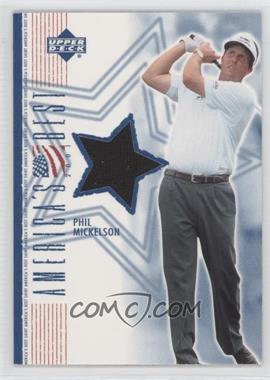 2002 Upper Deck - America's Best #PM-AB - Phil Mickelson