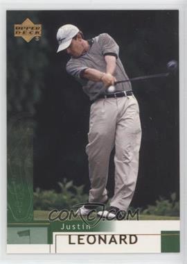 2002 Upper Deck - [Base] #9 - Justin Leonard