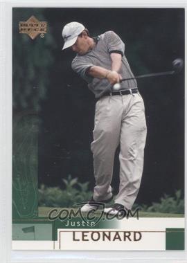 2002 Upper Deck - [Base] #9 - Justin Leonard