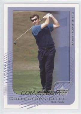 2002 Upper Deck - Collectors Club #PGA17 - Nick Faldo