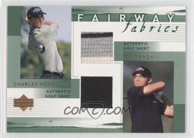 2002 Upper Deck - Fairway Fabrics Combo #HT-FFC - Charles Howell III