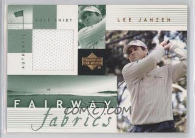 2002 Upper Deck - Fairway Fabrics #LJ-FF - Lee Janzen