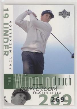 2002 Upper Deck - The Winning Touch #WT6 - Phil Mickelson