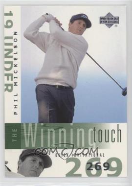 2002 Upper Deck - The Winning Touch #WT6 - Phil Mickelson