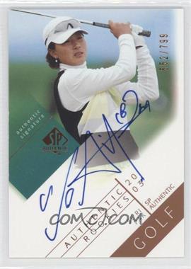 2003 SP Authentic - [Base] #113 - Authentic Rookies Signatures - Se Ri Pak /799