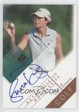 2003 SP Authentic - [Base] #124 - Authentic Rookies Signatures - Laura Diaz /1999