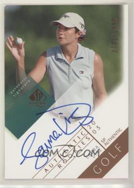 2003 SP Authentic - [Base] #124 - Authentic Rookies Signatures - Laura Diaz /1999