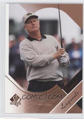 2003 SP Authentic - [Base] #35 - Legends of the Fairway - Jack Nicklaus