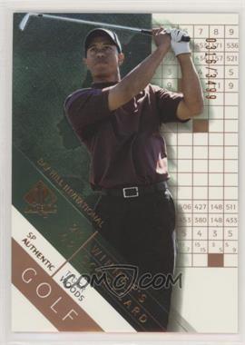 2003 SP Authentic - [Base] #68 - Winner's Scorecard - Tiger Woods /3499